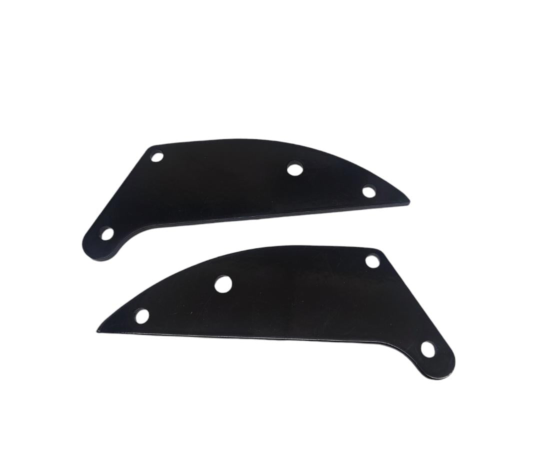 Triumph T120T150 Pillion Footrest Silencer Hanger Brackets
