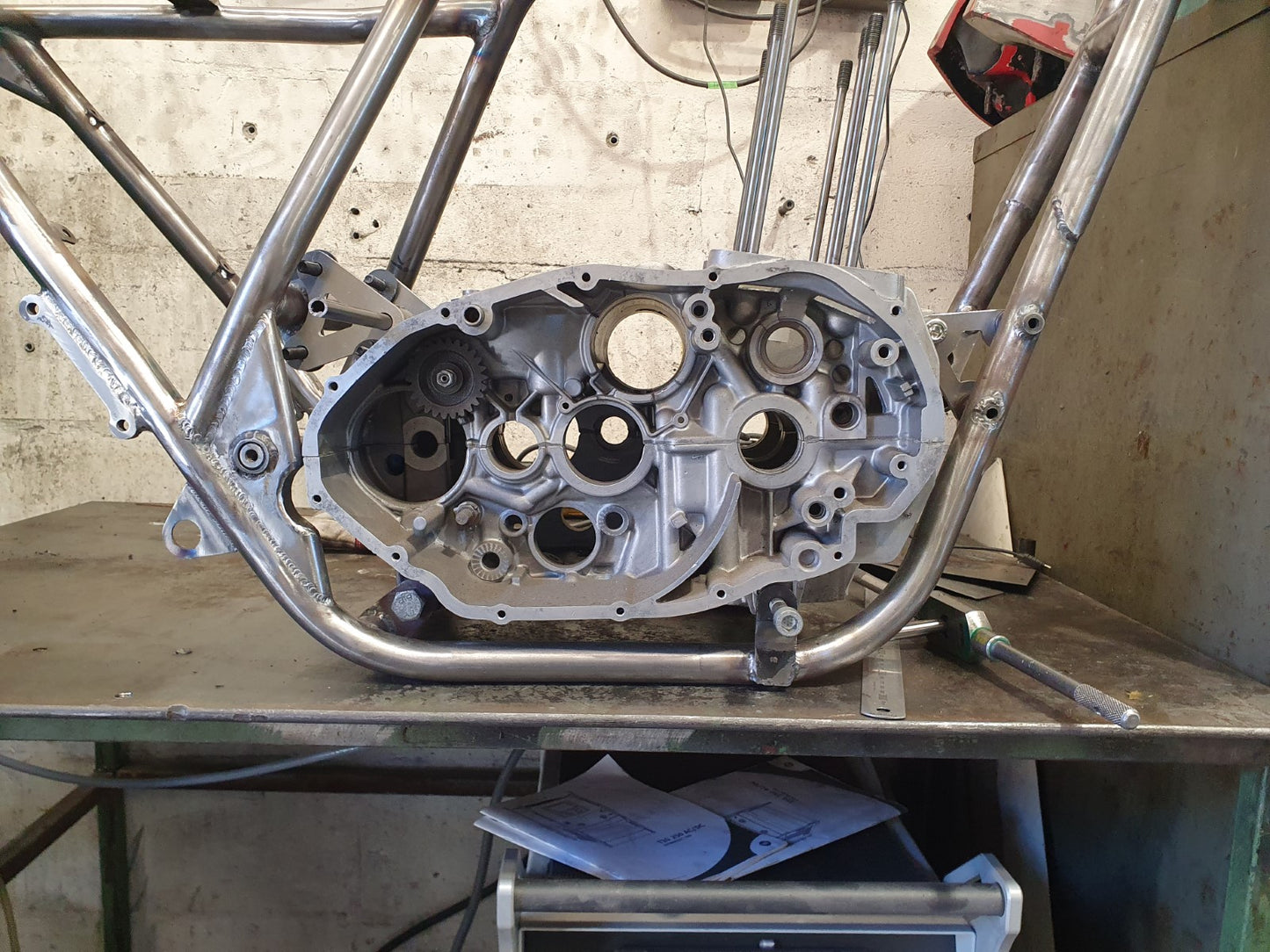 Yamaha XS500/ TX500 Frame Kit & Swing Arm