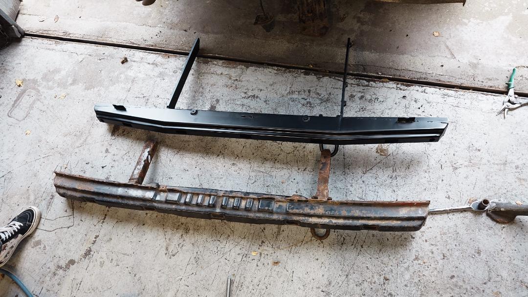 T4 Rear Our VW T4 Rear Crash Bar/ Bumper Support Replacement (VW Part no. 7018 ...