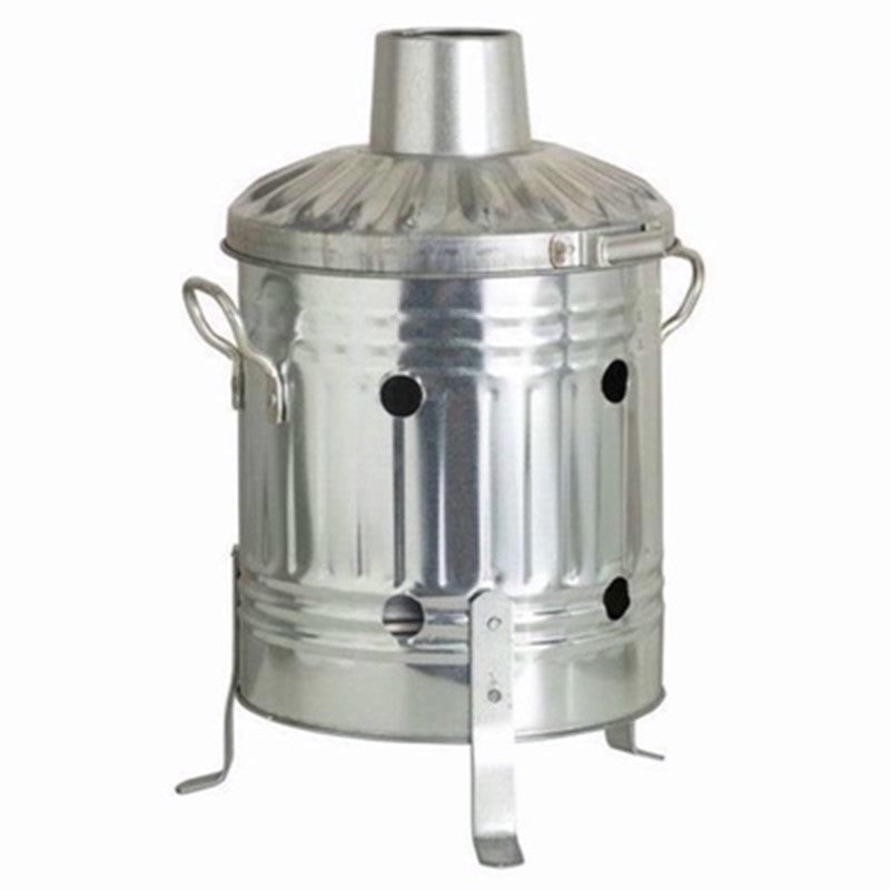 METAL INCINERATOR  BIN & LID SMALL