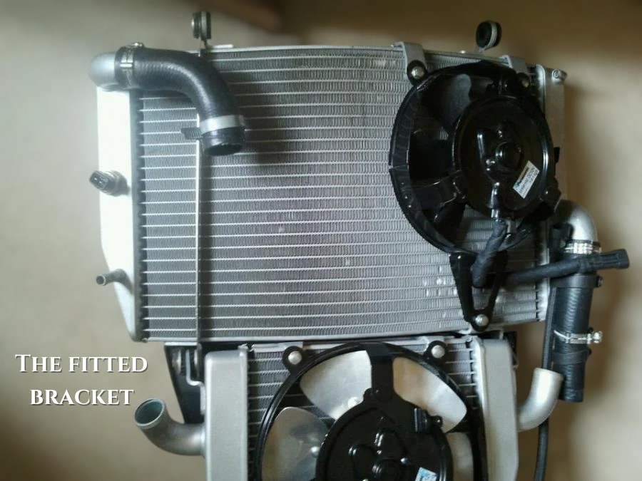MV Agusta F4 Radiator Bracket Stainless Steel